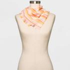 Women's Yarn Dye Stripe Bandana - Universal Thread Yellow/pink