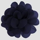 Girls' Ribbon Flower Fabric Clip - Cat & Jack Navy (blue)