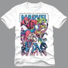 Men's Marvel Short Sleeve Comics Graphic T-shirt - White