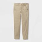 Boys' Skinny Fit Uniform Chino Pants - Cat & Jack Khaki