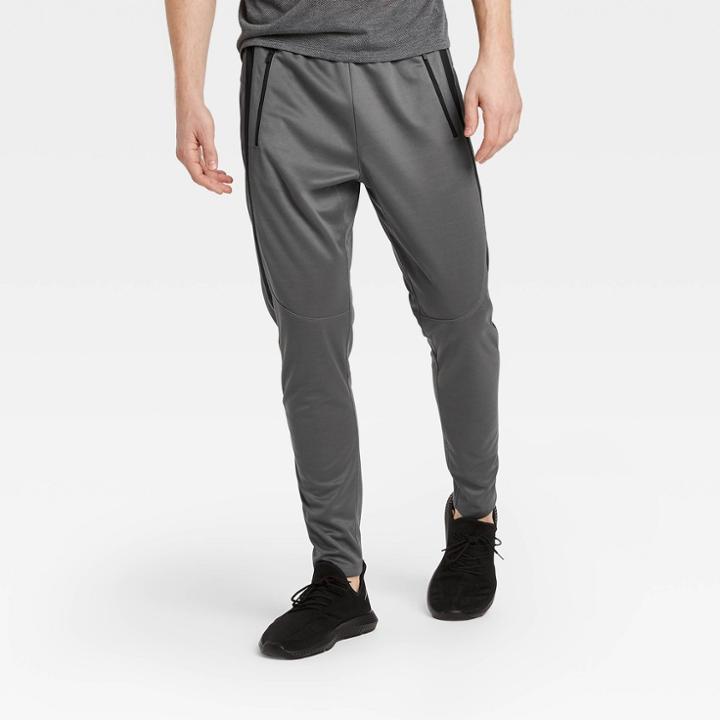 Men's Run Knit Pants - All In Motion Gray M, Men's,