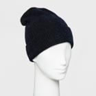 Women's Lurex Knit Beanie - Wild Fable Blue