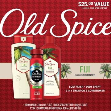 Old Spice Fiji Holiday Gift