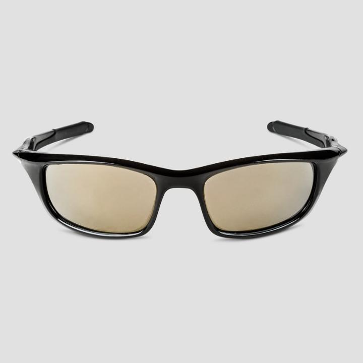 Boys' Sportswrap Sunglasses - Cat & Jack Black, Orange