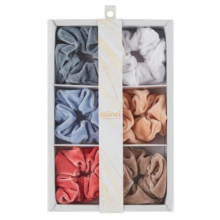 Scunci Hair Elastic Scrunchies In Box
