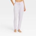 Women's Striped Perfectly Cozy Lounge Jogger Pants - Stars Above Purple