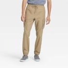 Men's Canvas Cargo Jogger Pants - Goodfellow & Co Khaki