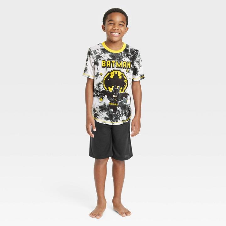 Boys' The Lego Batman Movie 2pc Pajama Set - Black