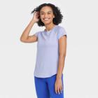 Women's Essential Crewneck Short Sleeve T-shirt - All In Motion Lilac Purple