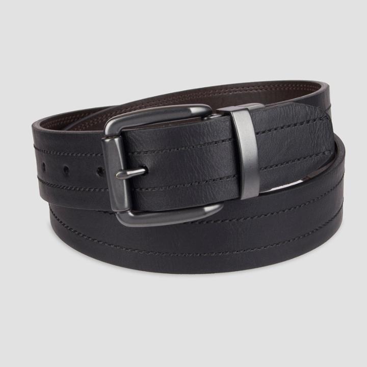 Denizen From Levi's Men's 40mm Reverse Cut Round Edge With 2 Stitches -
