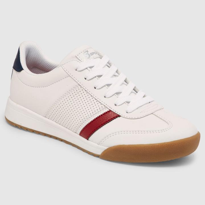 Women's S Sport By Skechers Vica Stripe Sneakers - White