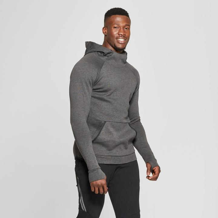 Men's Victory Fleece Pullover - C9 Champion Smooth Pebble Grey Heather