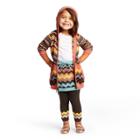 Toddler Girls' Colore Zig Zag Mid-rise Sweater Mini Skirt - Missoni For Target 12m, Women's, Blue