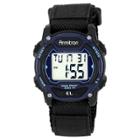 Target Men's Armitron Sport Digital Chronograph Hoop And Loop Closure Strap Watch - Black, Black/navy