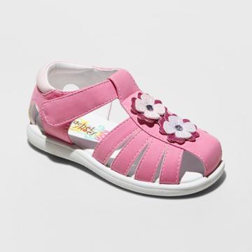 Rachel Shoes Toddler Girls' Rachel Mae Fisherman Sandals - Pink 10,