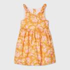 Oshkosh B'gosh Toddler Girls' Tank Top Floral Dress - Gold