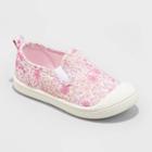 Toddler Kaleigh Slip-on Apparel Sneakers - Cat & Jack Pink