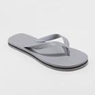 Men's Richmond Grey Flip Flop Sandals - Goodfellow & Co Grey
