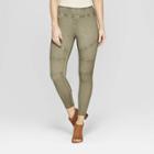 Women's Mid-rise Pull-on Leggings - Knox Rose Green