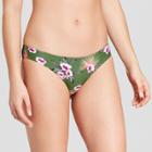 Tori Praver Seafoam Women's Floral Extra Cheeky Bikini Bottom -