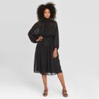 Women's Long Sleeve Dress - Prologue Black