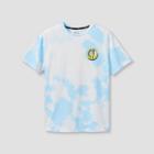 Boys' 'peace Love Skate' Graphic Short Sleeve T-shirt - Art Class Light Blue/white