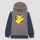 Pokemon Boys' Pikachu Sweatshirt - Dark Gray