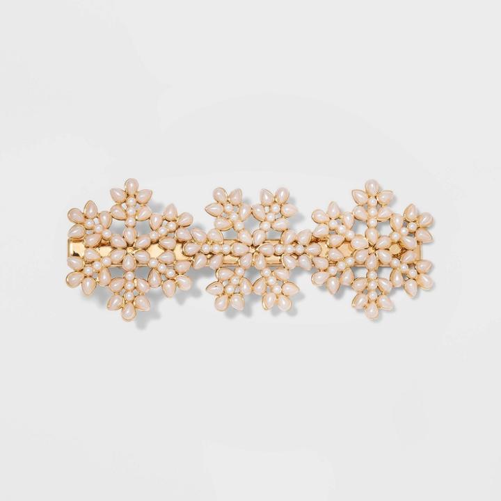 Sugarfix By Baublebar Snowflake Hair Clip - Pearl