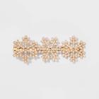 Sugarfix By Baublebar Snowflake Hair Clip - Pearl