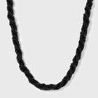 Seed Bead Twisted Necklace - A New Day Black