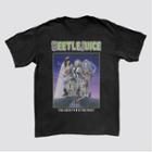 Men's Beetlejuice Movie Poster Short Sleeve Graphic T-shirt - Black