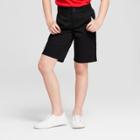 Plus Size Girls' Chino Uniform Shorts - Cat & Jack Black