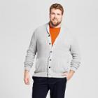 Men's Big & Tall Shawl Cable Cardigan - Goodfellow & Co Gray