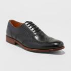 Target Men's Walton Wingtip Leather Shoes - Goodfellow & Co Black