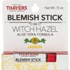 Thayers Natural Remedies Thayers Witch Hazel Blemish Lemon Facial Stick