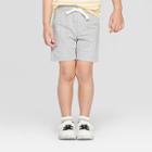 Toddler Boys' Knit Pull-on Shorts - Cat & Jack Heather Gray