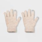 Women's Fashion Knit Gloves - Universal Thread Cream One Size, Beige