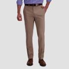 Haggar Men's Premium No Iron Straight Fit Flat Front Casual Pants - Khaki 30x30,
