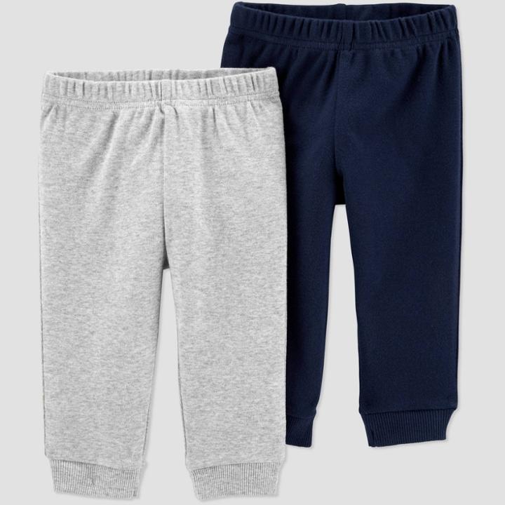 Baby Boys' 2pk Leggings - Just One You Made By Carter's Blue Newborn, Boy's