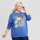 Women's Nickelodeon Rugrats Plus Size Sweatshirt (juniors') - Blue 1x, Women's,