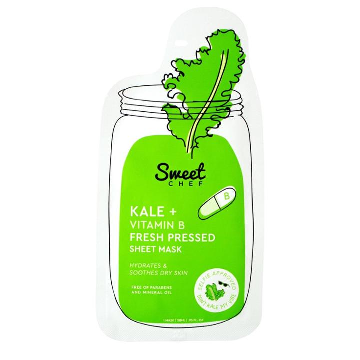 Sweet Chef Kale Vitamin B Fresh Pressed Face Mask