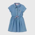 Girls' Woven Chambray Shirtdress - Cat & Jack