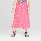 Girls' Unicorn Knit Maxi Skirt - Cat & Jack Magenta