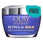 Olay Retinol 24 Max Night Face Moisturizer For Dull Skin Fragrance-free