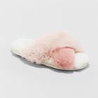 Girls' Brooklyn Slide Slippers - Cat & Jack Blush Pink