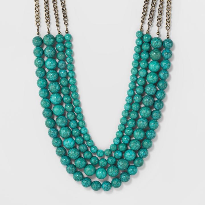 Sugarfix By Baublebar Bold Beaded Statement Necklace -