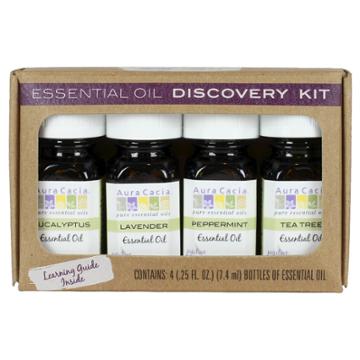 Aura Cacia Essential Oil Discovery Kit