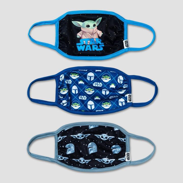 Kids' 3pk Star Wars Mask - Blue