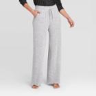 Women's Perfectly Cozy Wide Leg Lounge Pants - Stars Above Light Gray