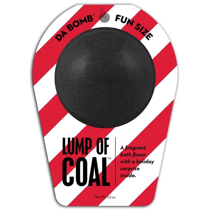 Da Bomb Bath Fizzers Lump Of Coal Fun Size Bath Bomb